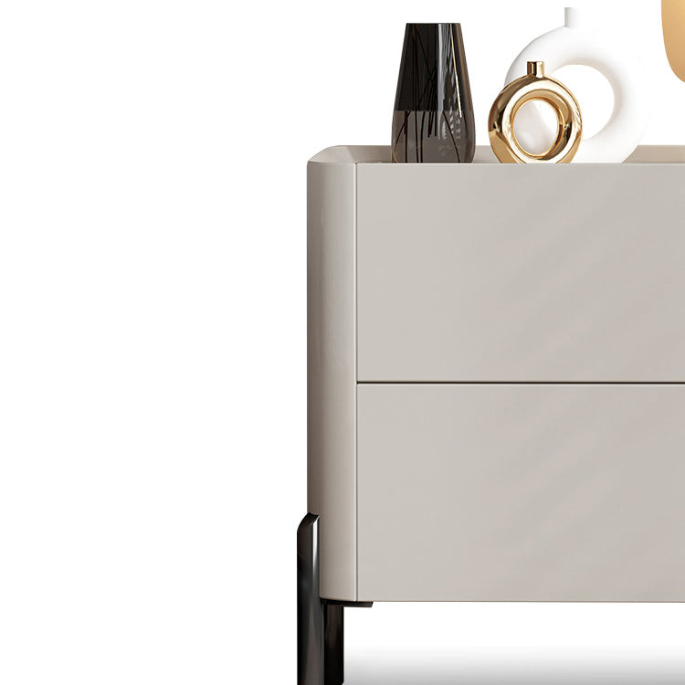 Engineered Wood Bedside Cabinet Modern Bed Nightstand with Drawers Clearhalo 'Bedroom Furniture' 'furn' 'furn_night_stand' 'Furniture' 'night_stand' 'Nightstands' 7371917