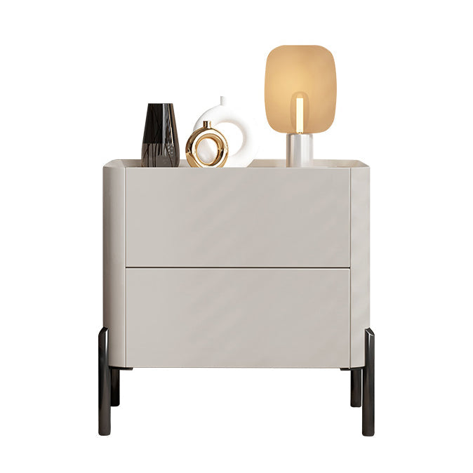 Engineered Wood Bedside Cabinet Modern Bed Nightstand with Drawers Clearhalo 'Bedroom Furniture' 'furn' 'furn_night_stand' 'Furniture' 'night_stand' 'Nightstands' 7371921