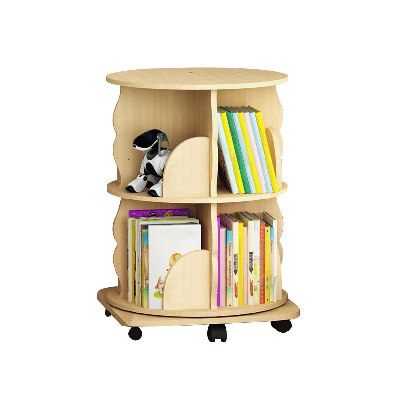 Bibliothèque en bois standard contemporain fermé étagère avec étagères