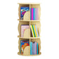 Bibliothèque en bois standard contemporain fermé étagère avec étagères
