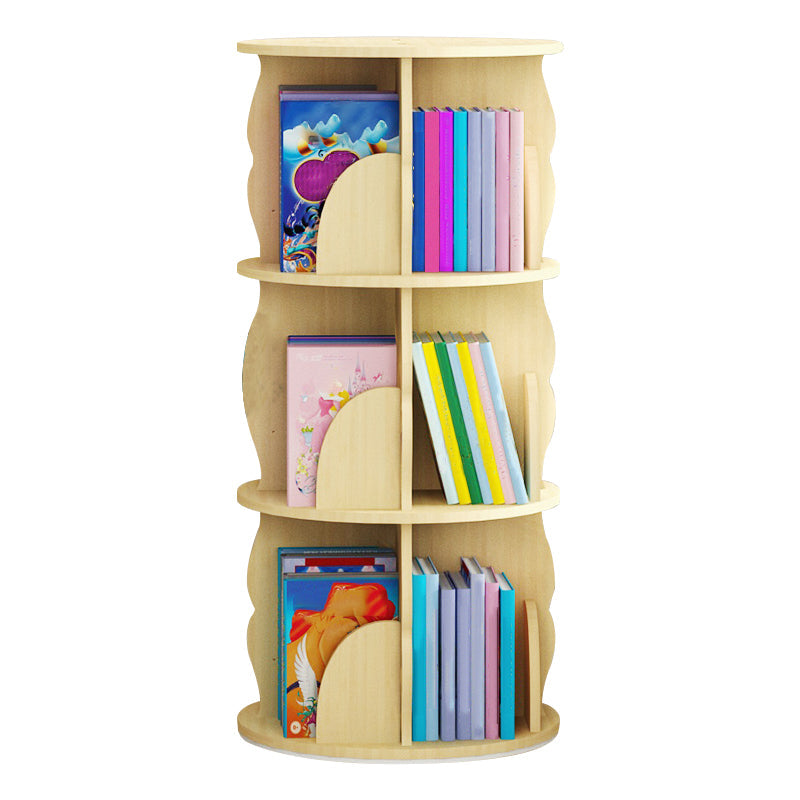 Bibliothèque en bois standard contemporain fermé étagère avec étagères