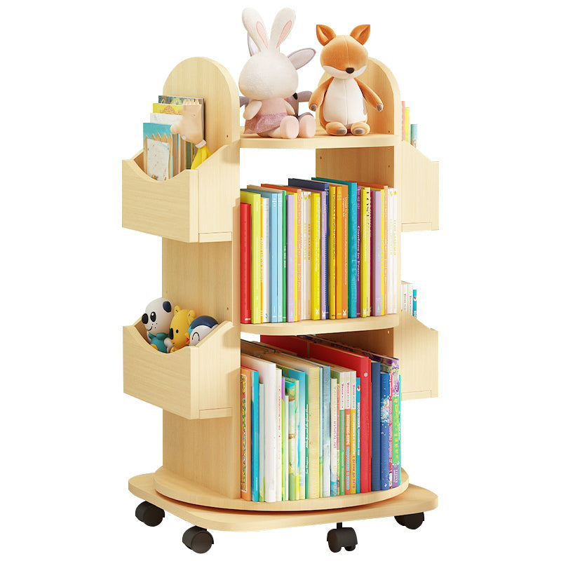 Bibliothèque en bois standard contemporain fermé étagère avec étagères