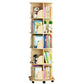 Bibliothèque en bois standard contemporain fermé étagère avec étagères
