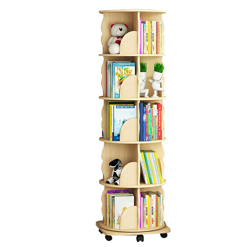 Bibliothèque en bois standard contemporain fermé étagère avec étagères