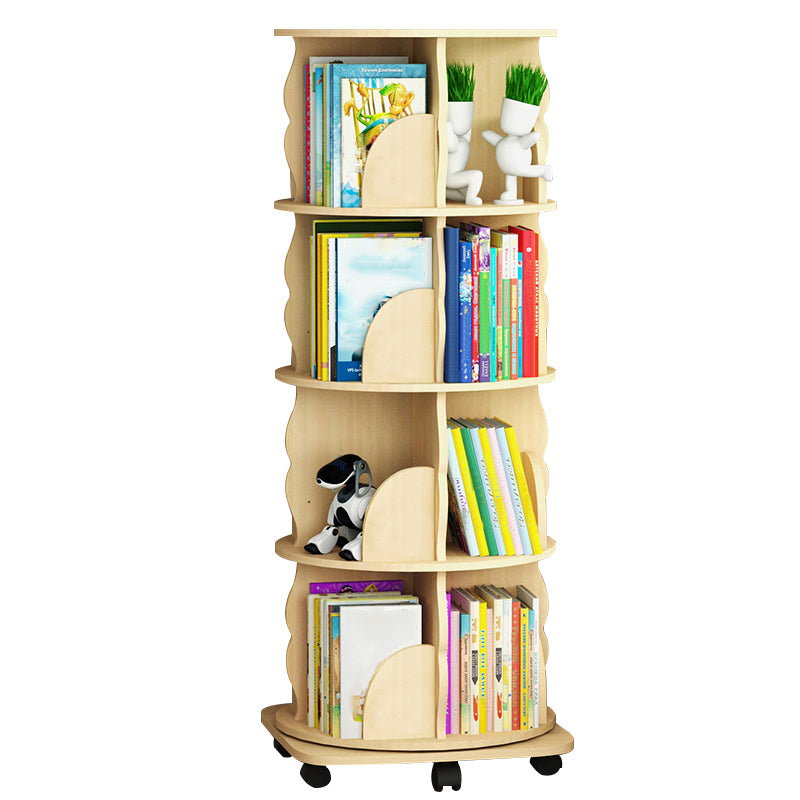 Bibliothèque en bois standard contemporain fermé étagère avec étagères