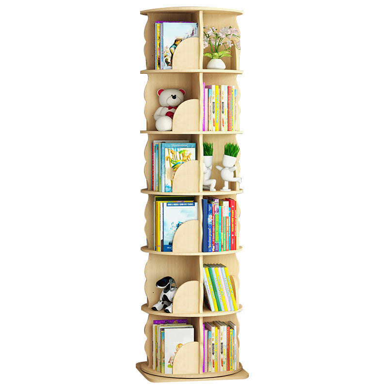 Bibliothèque en bois standard contemporain fermé étagère avec étagères