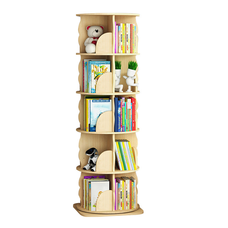 Bibliothèque en bois standard contemporain fermé étagère avec étagères