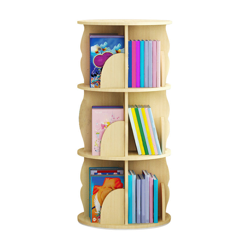 Bibliothèque en bois standard contemporain fermé étagère avec étagères