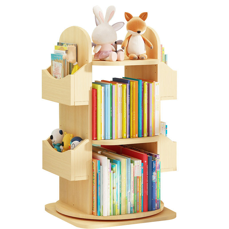 Bibliothèque en bois standard contemporain fermé étagère avec étagères