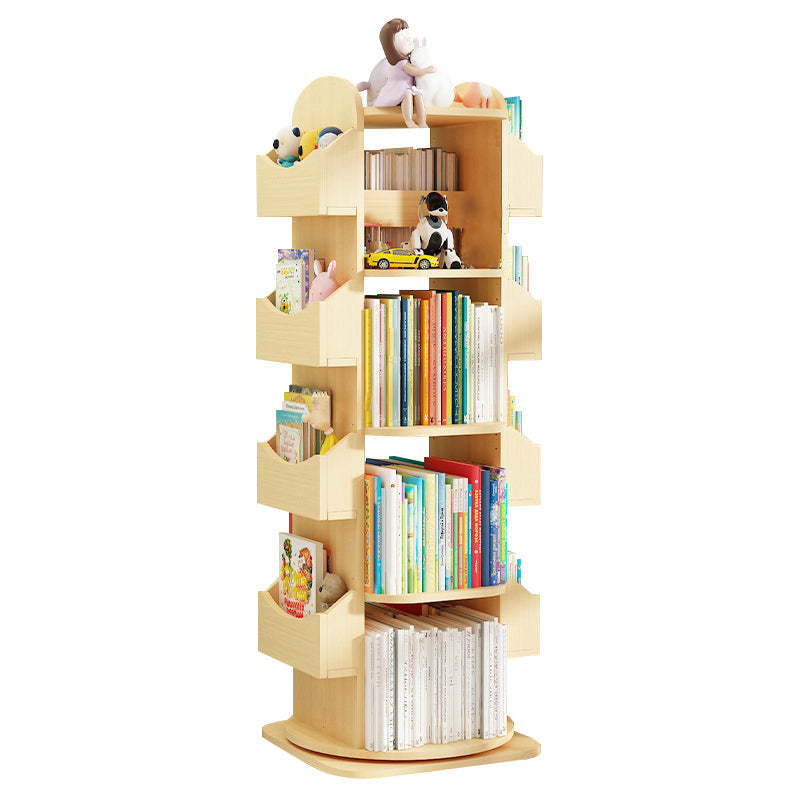 Bibliothèque en bois standard contemporain fermé étagère avec étagères