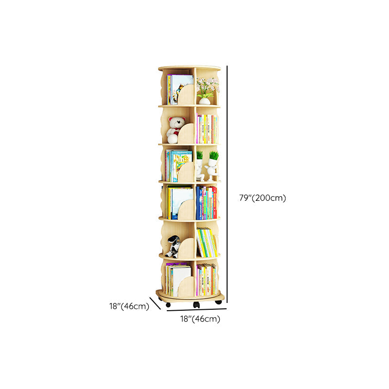 Bibliothèque en bois standard contemporain fermé étagère avec étagères