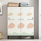 Modern Style Freestanding Wardrobe Armoire Metal Wardrobe with Clothes Rail