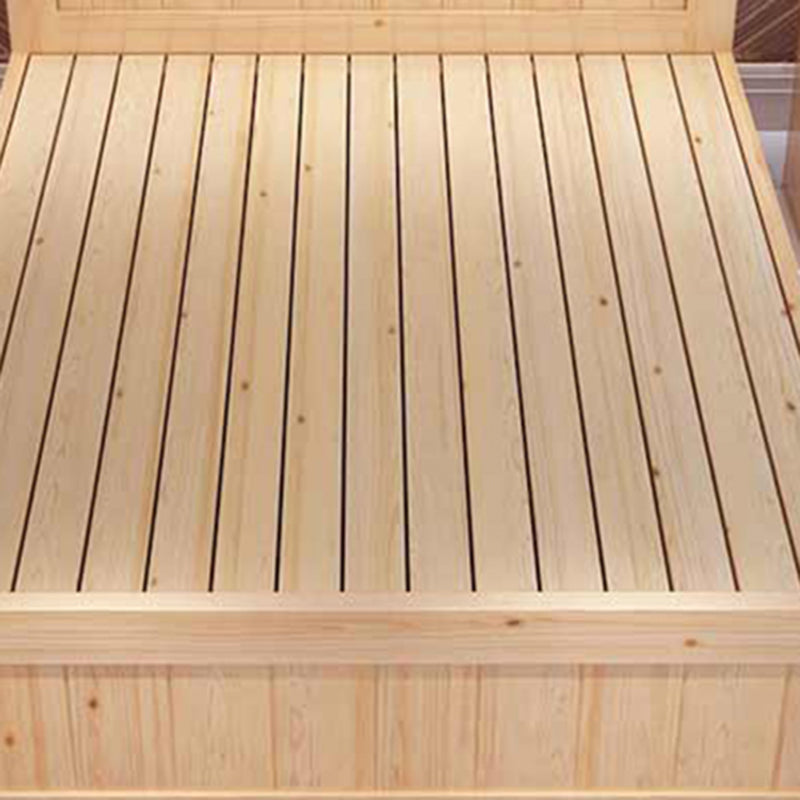 MARCO DE CAMA CAMEL DE CAMEL DE MADE CAMBITA DE CAMA SOLIDO DE COLOR SOLIDO CONTAMPORO