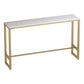 Glam Bar Pub Table Set 1/3 Pezzi Tavolo da Bar Rettangolare e Sgabelli Imbottiti con Struttura in Metallo