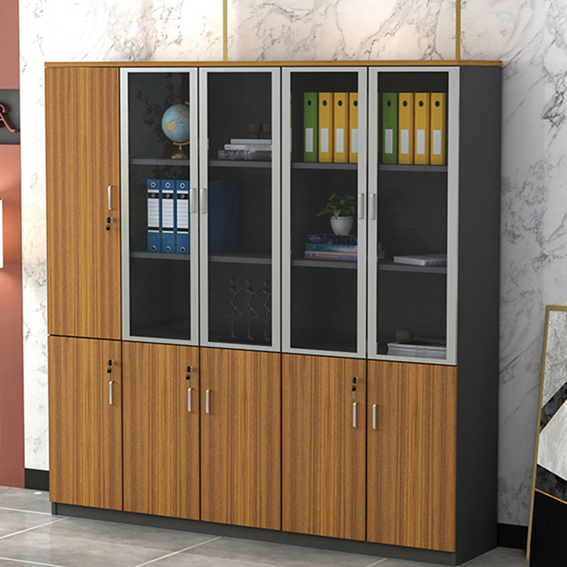 Modern Style Lateral Filing Cabinet Wood Filing Cabinet with Lock and Storage Clearhalo 'Filing Cabinets' 'filling_cabinets' 'furn' 'furn_filling_cabinets' 'Furniture' 'Office Furniture' 7372723