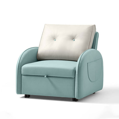 No Distressing Folding Sleeper Sofa Faux Leather Scandinavian Convertible Sofas