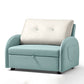 No Distressing Folding Sleeper Sofa Faux Leather Scandinavian Convertible Sofas