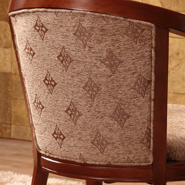 Traditional Style Dining Chair Upholstered Solid Wood Base Arm Chair for Home Clearhalo 'Dining Chairs' 'Dining Tables & Seating' 'dining_chair' 'furn' 'furn_dining_chair' 'Furniture' 'Kitchen & Dining Furniture' 7373203