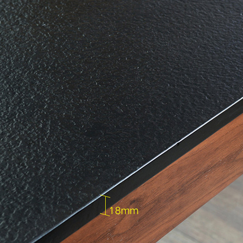 Zwart en bruine eetkamer diner keukentafel moderne eettafel