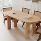 Solid Wood Dining Room Dinner Kitchen Table Contemporary Dining Table Clearhalo 'Dining Tables & Seating' 'Dining Tables' 'dining_table' 'furn' 'furn_dining_table' 'Furniture' 'Kitchen & Dining Furniture' 7373640