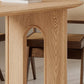Solid Wood Dining Room Dinner Kitchen Table Contemporary Dining Table Clearhalo 'Dining Tables & Seating' 'Dining Tables' 'dining_table' 'furn' 'furn_dining_table' 'Furniture' 'Kitchen & Dining Furniture' 7373643