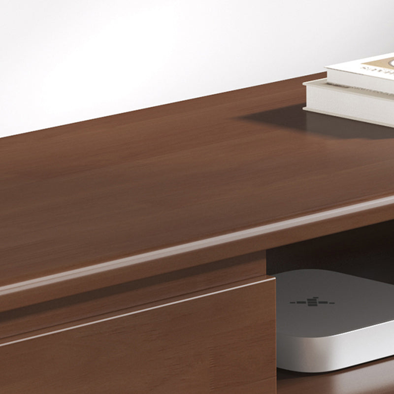 Solid Wood Media Console TV Stand Modern TV Stand Console with Drawers Clearhalo 'furn' 'furn_tv_stands_entertainment_centers' 'Furniture' 'Living Room Furniture' 'TV Stands & Entertainment Centers' 'TV Stands & Media Storage Furniture' 'tv_stands_entertainment_centers' 7373757