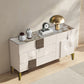 Glam Sideboard Gabinetto del salotto tavolo da soggiorno con cassetti e conservazione