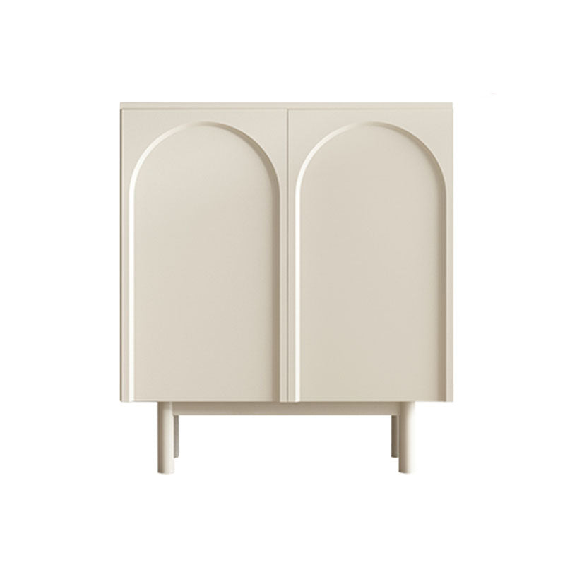 Moderno tavolo da tavolo a buffet in legno con porte per sala da pranzo