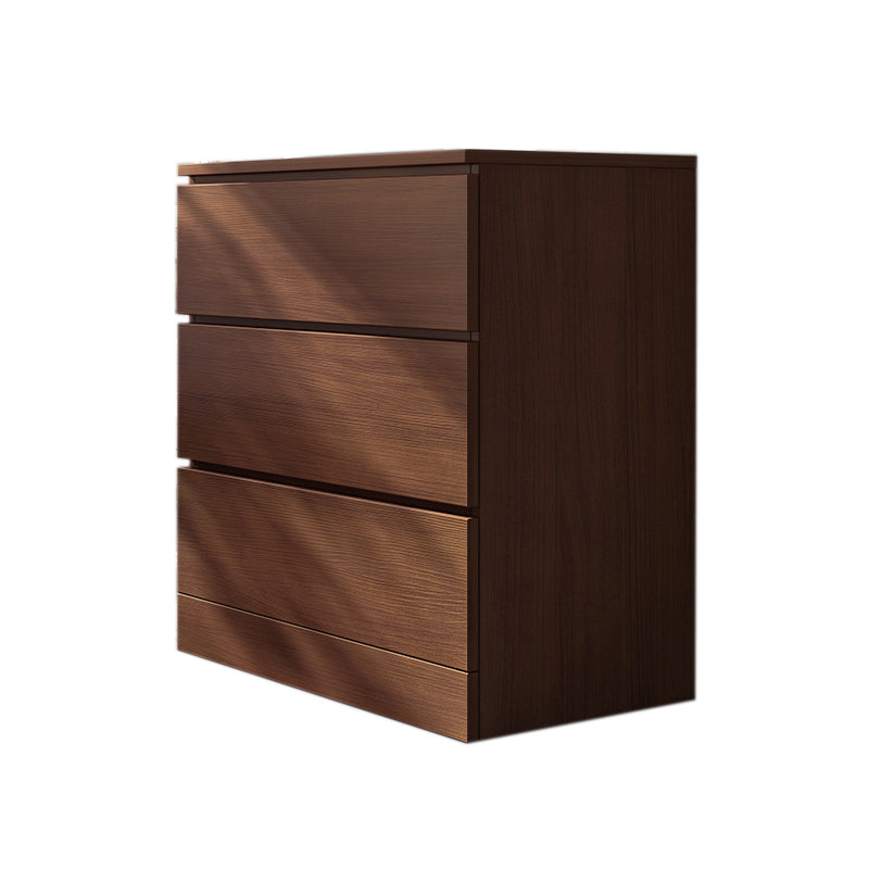 Contemporary Manufactured Wood Accent Chest Rectangle Accent Chest with Drawer 24"L x 16"W x 27"H Nut-Brown 3 Clearhalo 'Cabinets & Chests' 'cabinets_chests' 'furn' 'furn_cabinets_chests' 'Furniture' 'Living Room Furniture' 7374463