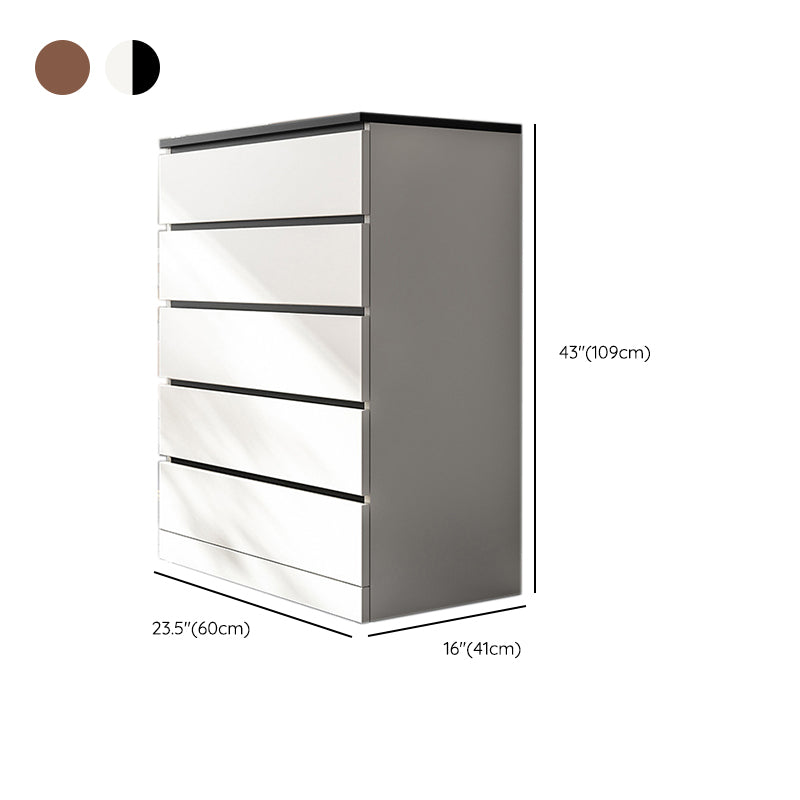 Contemporary Manufactured Wood Accent Chest Rectangle Accent Chest with Drawer Clearhalo 'Cabinets & Chests' 'cabinets_chests' 'furn' 'furn_cabinets_chests' 'Furniture' 'Living Room Furniture' 7374482