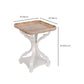 Contemporary Solid Wood Round Metal Pedestal Single Coffee Table Clearhalo 'Coffee & Accent Tables' 'Coffee Tables' 'coffee_tables' 'furn' 'furn_coffee_tables' 'Furniture' 'Living Room Furniture' 7375082