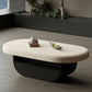 Contemporary Irregular Coffee Table Modern 15.7-In High 1 Single Cocktail Table Clearhalo 'Coffee & Accent Tables' 'Coffee Tables' 'coffee_tables' 'furn' 'furn_coffee_tables' 'Furniture' 'Living Room Furniture' 7375084