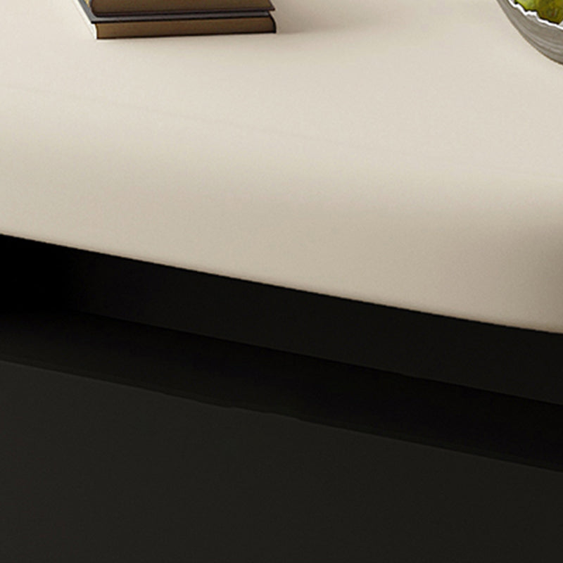 Contemporary Irregular Coffee Table Modern 15.7-In High 1 Single Cocktail Table Clearhalo 'Coffee & Accent Tables' 'Coffee Tables' 'coffee_tables' 'furn' 'furn_coffee_tables' 'Furniture' 'Living Room Furniture' 7375092