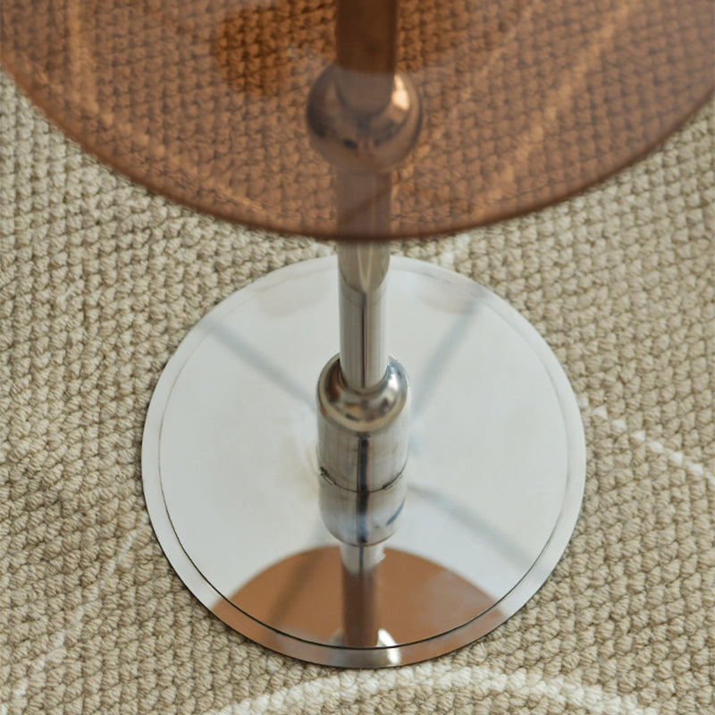 Contemporary Irregular Coffee Table Modern 21.8-In High 1 Single Cocktail Table Clearhalo 'Coffee & Accent Tables' 'Coffee Tables' 'coffee_tables' 'furn' 'furn_coffee_tables' 'Furniture' 'Living Room Furniture' 7375100