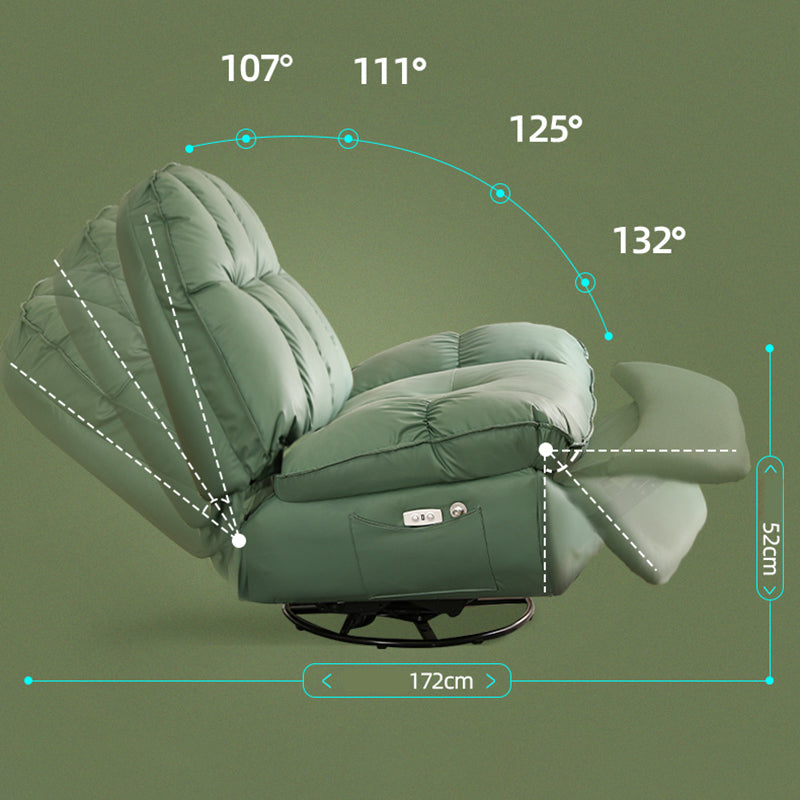Reclinabile manuale contemporaneo da 44 "reclinabili larghi con conservazione