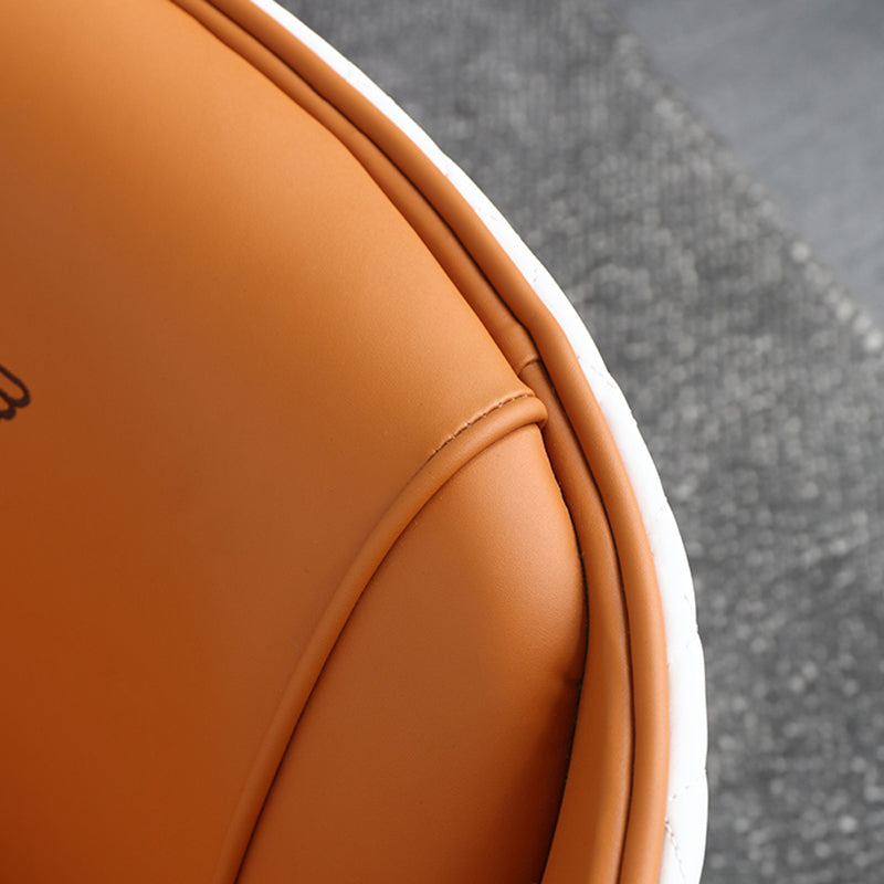 Leather Side Chair Arms included Lounge Chair for Living Room Clearhalo 'Accent Chairs' 'accent_chairs' 'Chairs & Seating' 'furn' 'furn_accent_chairs' 'Furniture' 'Living Room Furniture' 7375189