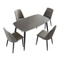 Mattes Finish Stone Esstisch Set für zu Hause 02.05.7 PCs Modernes Dinette Set