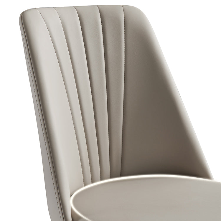 Mattes Finish Stone Esstisch Set für zu Hause 02.05.7 PCs Modernes Dinette Set