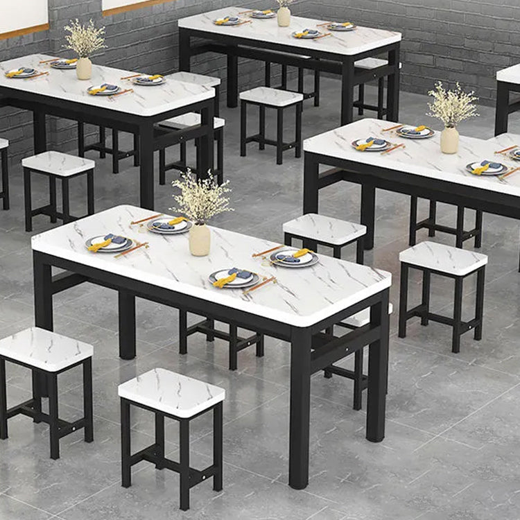 Meubles en bois de cuisine de style moderne 5 PCS Ensemble de restauration pour la maison