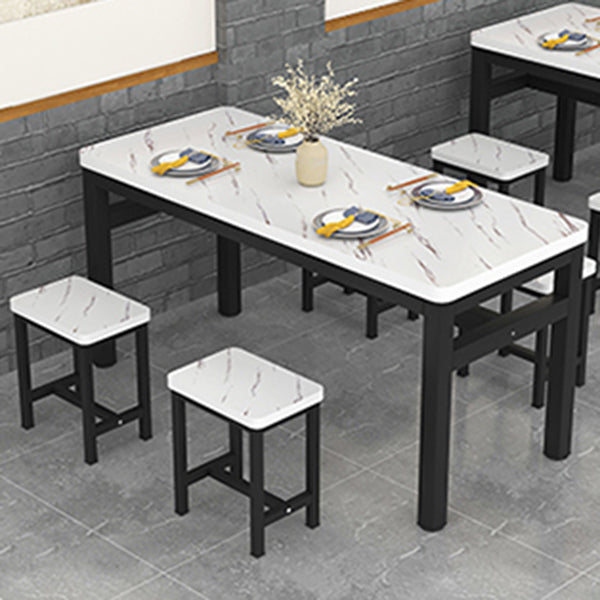 Modern Style Kitchen Wood Furniture 5 Pcs Dining Set for Home