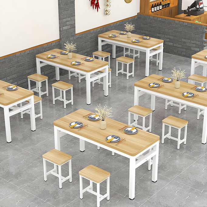 Modern Style Kitchen Wood Furniture 5 Pcs Dining Set for Home
