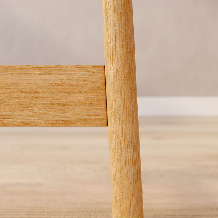 Solid Wood Bar Stool Backrest Upholstered Bar Stools for Dining Room Clearhalo 'Bar Furniture' 'Bar Stools' 'bar_stools' 'furn' 'furn_bar_stools' 'Furniture' 'Kitchen & Dining Furniture' 7376238