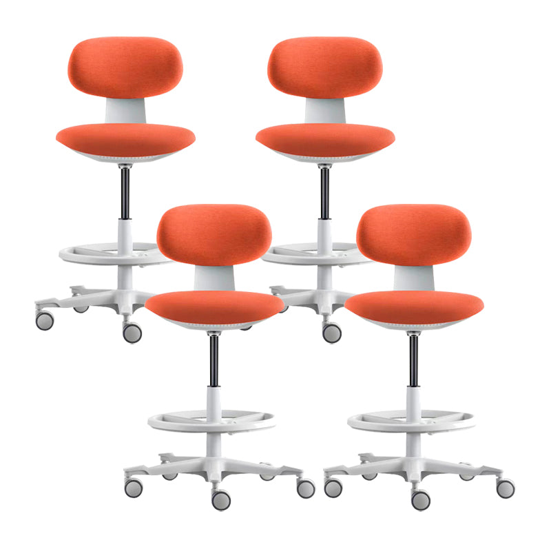 Moderne verstelbare rugleuning aan de teller kassier kassier Bark ontlasting met kussen en pedaal