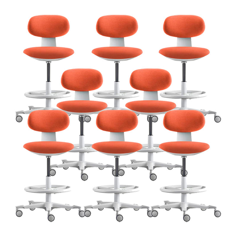 Moderne verstelbare rugleuning aan de teller kassier kassier Bark ontlasting met kussen en pedaal