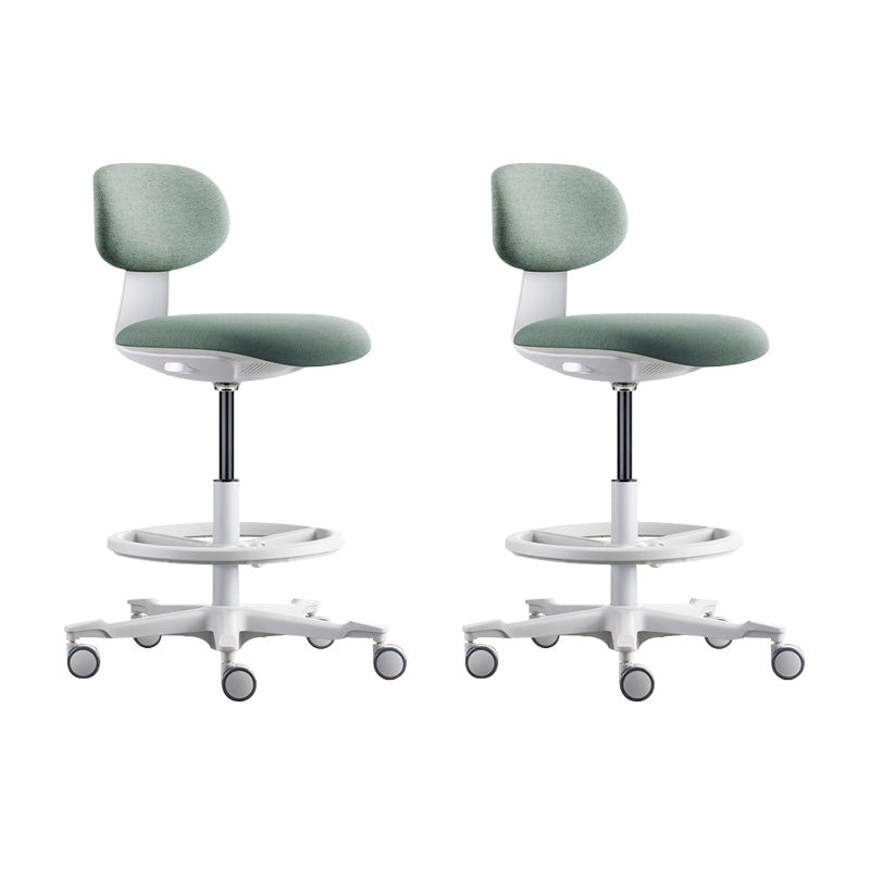 Moderne verstelbare rugleuning aan de teller kassier kassier Bark ontlasting met kussen en pedaal