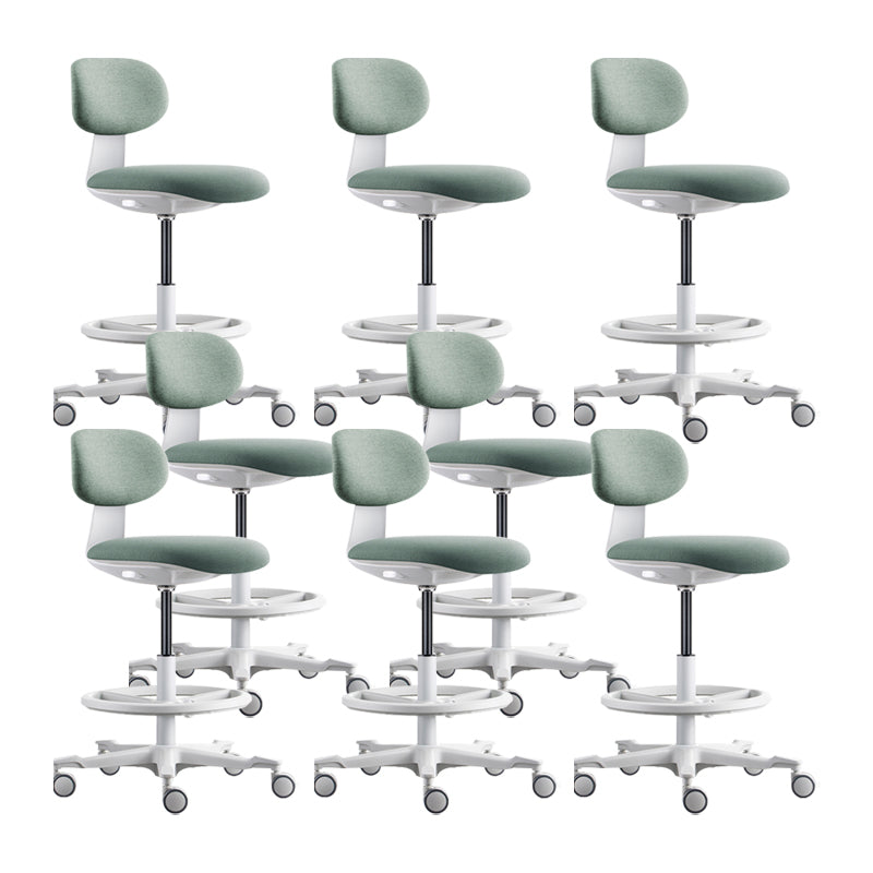 Moderne verstelbare rugleuning aan de teller kassier kassier Bark ontlasting met kussen en pedaal