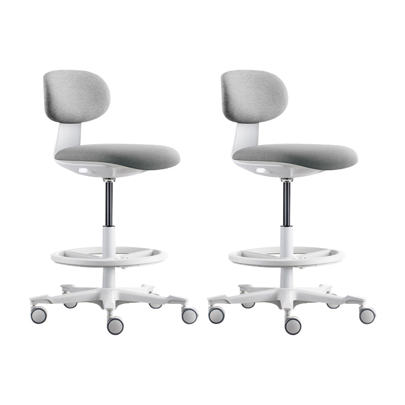 Moderne verstelbare rugleuning aan de teller kassier kassier Bark ontlasting met kussen en pedaal