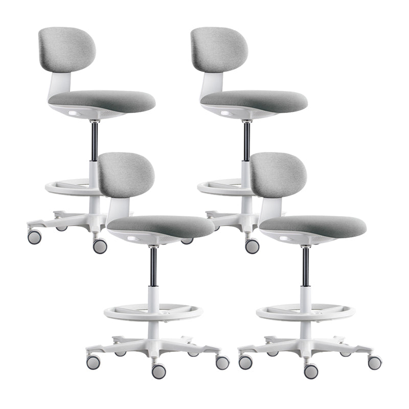 Moderne verstelbare rugleuning aan de teller kassier kassier Bark ontlasting met kussen en pedaal