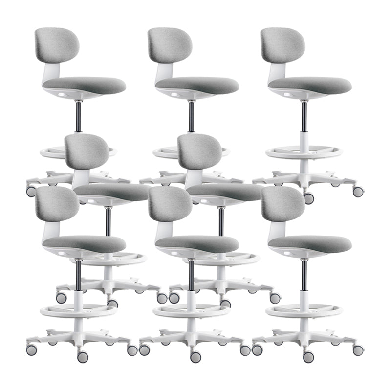 Moderne verstelbare rugleuning aan de teller kassier kassier Bark ontlasting met kussen en pedaal