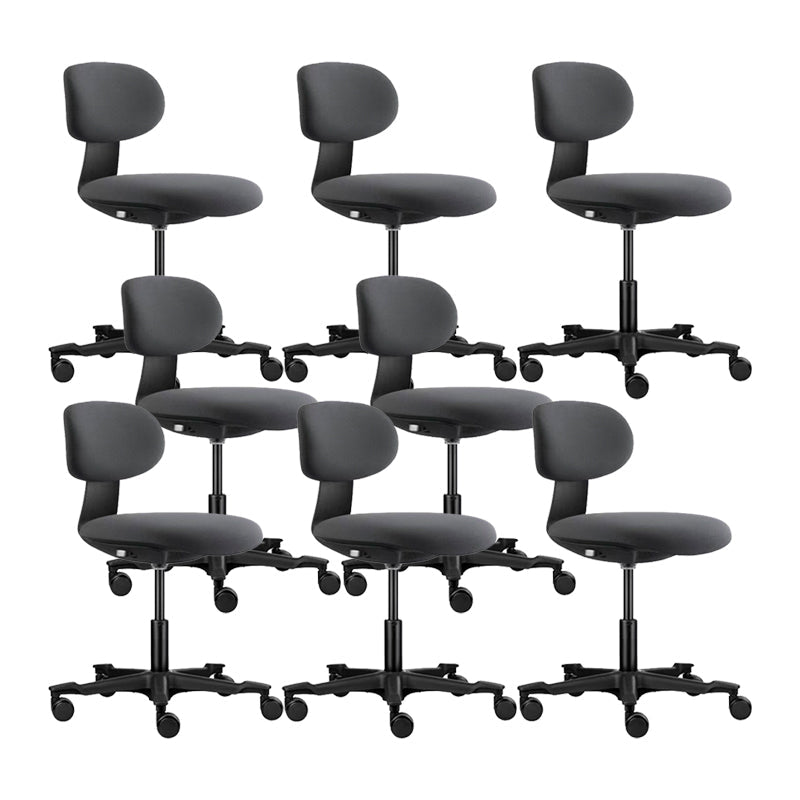 Moderne verstelbare rugleuning aan de teller kassier kassier Bark ontlasting met kussen en pedaal